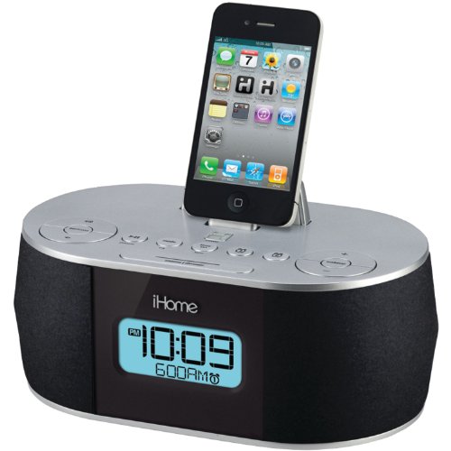 iHome Stereo Speaker Dock Alarm Clock Radio (iD38SVC) eBay