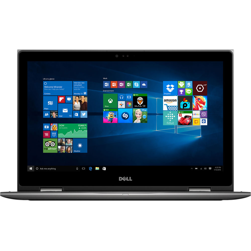 Dell 15.6" Touchscreen Laptop i7 2.5 GHz 8GB 1TB Win 10 (i55685240GRY)