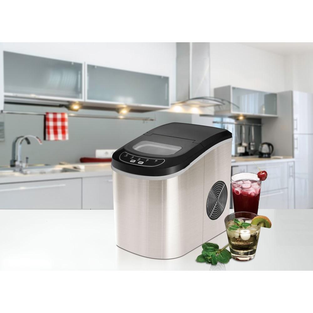 NEW Igloo 26 lb. Freestanding Ice Maker Stainless Steel (ICE102ST) eBay