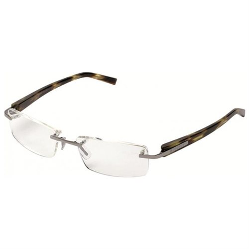 NEW Tag Heuer Men's Trends Rimless Designer Eyeglasses Tortoise