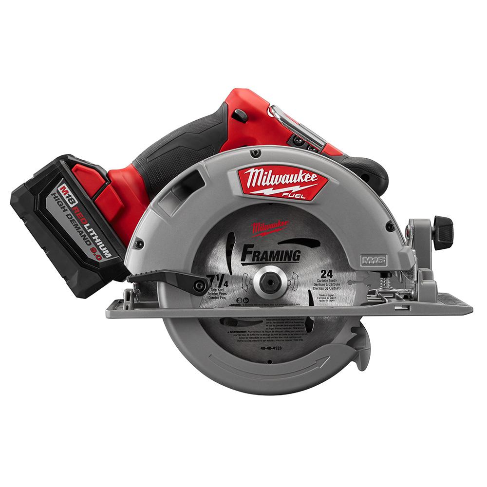 Milwaukee Circular Saw With M18 18Volt 9.0Ah Starter Kit (48591890PC