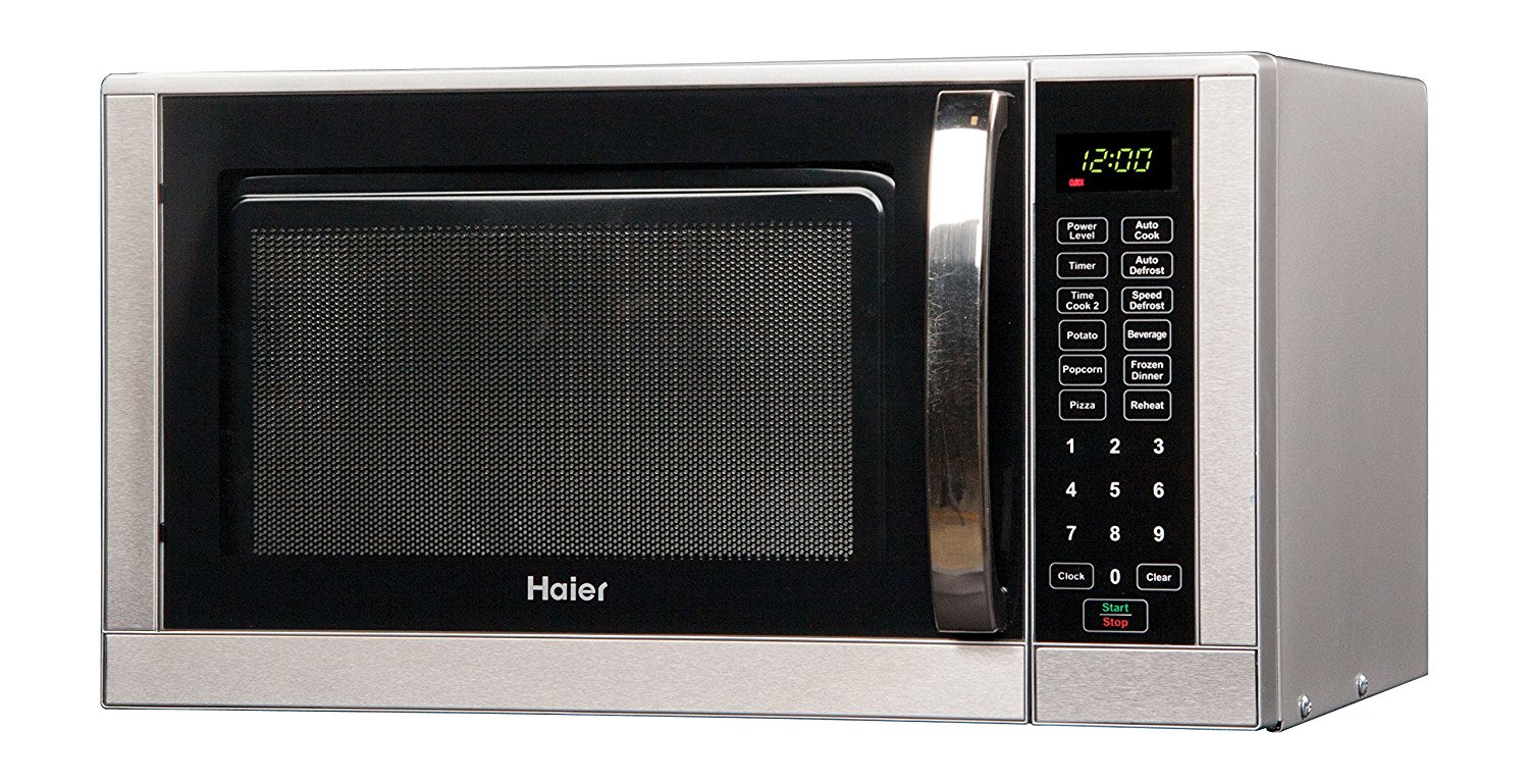 Haier 900watt Stainless Steel Countertop Microwave Oven 688057373744