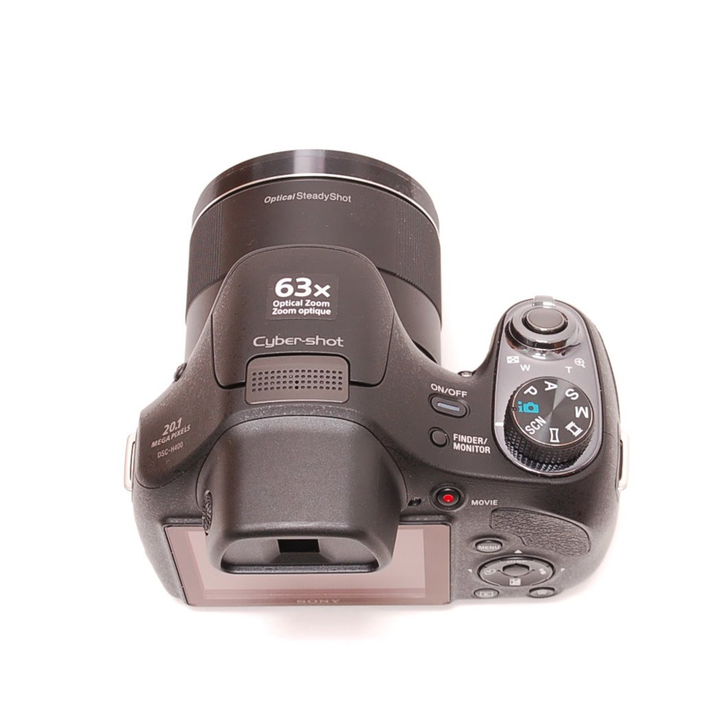 Sony Cybershot 20.1MP Digital Camera 63x Optical Zoom Black