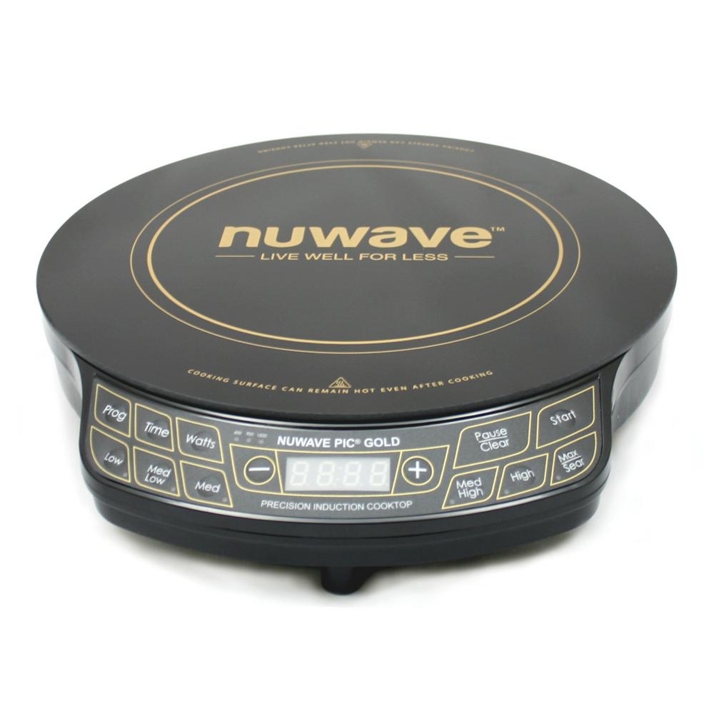 NuWave PIC Gold Precision Induction Cooktop with 10.5" Fry Pan eBay