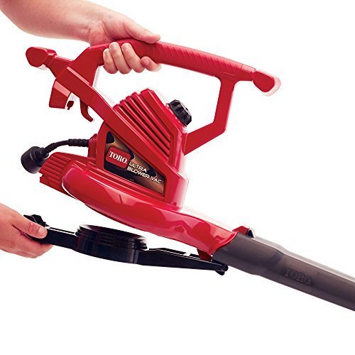 Toro UltraPlus 12Amp Electric Leaf Blower/Vacuum/Mulcher Red