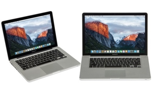 Apple 15.4" MacBook Pro Intel Core I7 8GB 500GB Mac OS X Lion - Silver - pre-owned