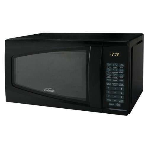 0.7 cu ft digital microwave oven black