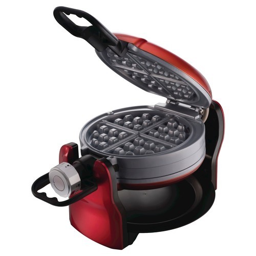 NEW Oster DuraCeramic Double Flip Waffle Maker Red (CKSTWF20R