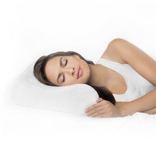 New Therapedic Classic Contour Neck Support Bed Pillow White