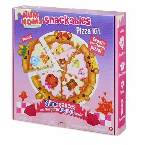NEW Num Noms Snackables Pizza Kit with Slime Surprises Toy Multi